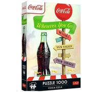 Puzzle 1000 Coca-Cola: Wherever You Go Schmidt Puzzle Top