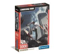 Clementoni Jigsaw Puzzle Chainsaw Man - 1000 pcs, Anime, Adults 14-99, Compact Box, Made in Italy