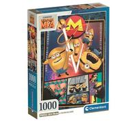 Clementoni Jigsaw Puzzle Collection - Despicable Me 4, 1000 Pieces - Poster Included, Puzzle For Adults 14-99 Years, Gift For Men/Women, Made In Italy, 39798