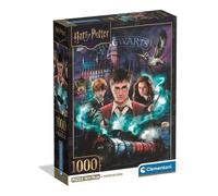 Clementoni - 37047 1000 Piece Puzzle for Adults and Teenagers, Harry Potter Theme with Poster, Compact Box, Gift Idea for Men and Women, Made in Italy, 50 x 70 cm, 37047