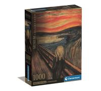 Clementoni 39791 Museum Collection-The Scream-1000 Pieces-Adult Jigsaw Puzzles,