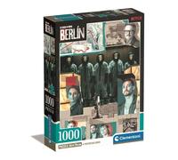 Clementoni Jigsaw Puzzle - Netflix Casa de Papel Berlin 39848 - 1000 pcs, Poster incl.