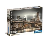 Clementoni - 39704 Collection - New York Skyline - 1000 Pieces - Adult Puzzle, Made In Italy