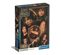Clementoni Lord of The Rings - 1000 Pieces, Poster Included, Famous Movies Puzzle, Fun for Adults, Made in Italy, 39907, Multicolor