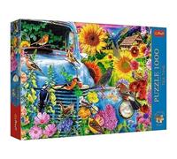 Trefl Premium Plus Puzzle - Tea Time: Country Life: Songbirds - 1000 pcs - Ages 12+