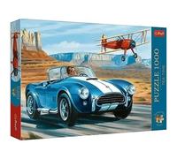 Trefl Premium Plus Quality - Puzzle Tea Time: Desert Race - 1000 Elements, Series Painted Nostalgic Pictures, Ideal Adaptation of Pieces, for Adults and Children from 12 Years