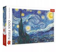 Puzzle 1000 elementów. Gwiaździsta noc, Vincent van Gogh - Trefl