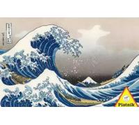 Puzzle 1000 elementów. Hokusai, Wielka Fala - Piatnik