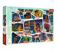 Puzzle 1000 elementów. Lilo i Stich. Słodkie wspomnienia - Trefl
