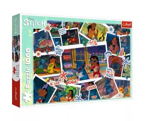 Puzzle 1000 elementów. Lilo i Stich. Słodkie wspomnienia - Trefl