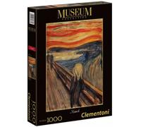 Puzzle 1000 elementów. Museum. Edvard Munch. Krzyk - Clementoni