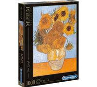 Puzzle 1000 elementów. Museum. Vincent van Gogh. Słoneczniki - Clementoni