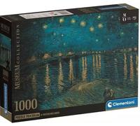 Puzzle 1000 elementów. Muzeum Orsaya Van Gogha - Clementoni