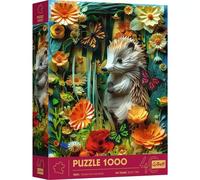 Puzzle 1000 elementów. Paper Art: Jeż - Trefl