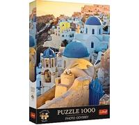 Puzzle 1000 elementów. Premium Plus. Photo Odyssey. Miasteczko Oia, Santorin...