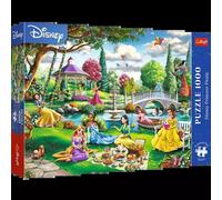 Puzzle 1000 elementów. Premium Plus. Piknik z Księżniczkami Disney'a - Trefl