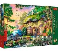 Puzzle 1000 elementów. Premium Plus. Tea Time. Domek Stoney Lane - Trefl