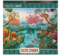 Puzzle 1000 Exotic Garden Paradise Jigsaw