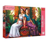 Trefl Two Selves 1000 Jigsaw Puzzle, Premium Plus, Frida Kahlo 27"x19" A Series of Paintings Inspired by Frida Kahlo’s Art, Perfect Matching of Elements, for Adults and Children from 12 Years Old