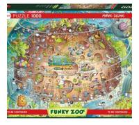 HY30013 - Heye Puzzles - 1000 Pc - Cosmic Habitat, Degano Zoo