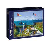 Puzzle 1000 Garden with a View of the Sea Claude Monet Bluebird