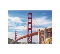 puzzle 1000，Golden Gate Bridge, San Francisco, USA，Jigsaw puzzle for for adults teens and challenge educational-Paper（50x70cm）-D52