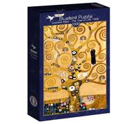 Puzzle 1000 Gustav Klimt The Tree of Life Bluebird Puzzle Top