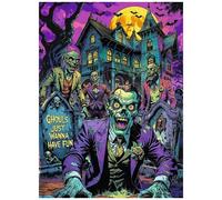 Puzzle 1000 Hall Of Horror Zombie Schmidt Puzzle Top Quality Best