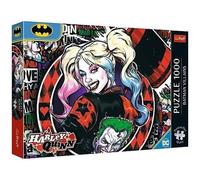 Trefl 10837 Joker Harley Quinn Premium Plus Quality Quinn-1000 Elements, Puzzle Series with Favourite Heroes, Ideal Adaptation of Pieces, for Adults and Children from 12 Years, Multicoloured