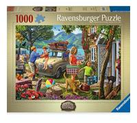 Ravensburger Jigsaw Puzzle Holiday Cottage 1000 Pieces Charming Summer Family Scene by Steve Read