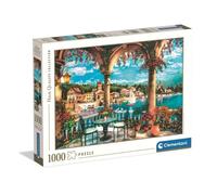Clementoni Jigsaw Puzzle Balcony View of Lake Como – 1000 pieces – Made in Italy