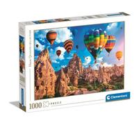 Clementoni Jigsaw Puzzle Collection - Balloons In Cappadocia 1000 Pieces - Puzzle For Adults 14-99 Years, Gift For Men/Women, Landscape, Turkey, Made In Italy, 39825