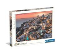 Clementoni Jigsaw Puzzle 1000 pieces, Collection, Shades of Santorini, Puzzle for Adults 14-99 Years, Made in Italy, 39885
