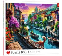 Trefl - Italian Holidays - 1000 Pieces - DIY Jigsaw Puzzle, Creative Entertainment, Classic Puzzle for Adults and Children Aged 14 and Over