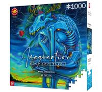 Puzzle 1000 Kamil Jakóbczak White Wolf Mieredu Puzzle Top