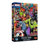 Trefl Premium Plus Quality - Marvel Heroes Puzzle - 1000 Pieces, Puzzle Series with Favorite Characters, Set Pieces, for Adults and Kids Ages 12+
