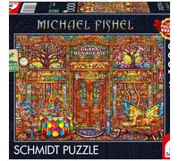 Schmidt Jigsaw Puzzle 58614 Glass Menagerie Michael Fishel 1000 pieces Grass cardboard