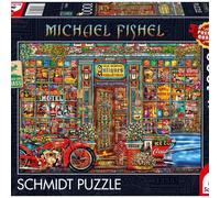 Schmidt Spiele 58613 Treasures of Yesteryear Michael Fishel 1000 Piece Grass Cardboard Jigsaw Puzzle
