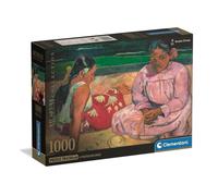 Clementoni Jigsaw Puzzle 1000 pieces Museum Collection Femmes de Tahiti, Puzzle for Adults 14-99 Years, Compact box, Made in Italy, 39975