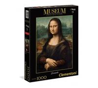 Clementoni Jigsaw Puzzle 1000 pieces Museum Collection, Collection, Mona Lisa, Puzzle for Adults 14-99 Years, Made in Italy, 37085