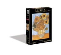 Clementoni - 31438 - Museum Collection puzzle for adults and children - Van Gogh: Sunflowers - 1000 Pieces