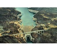 Puzzle 1000, Natural Beauty, Dam, Nevada, Arizona, Hoover Dam 26x38CM