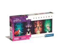 Clementoni Jigsaw Puzzle Panorama 1000 pieces, Disney Princess, Puzzle for Adults 14-99 Years, Compact box, Made in Italy, 39894