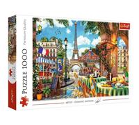 Trefl 10622 Pariser Morgen 1000 pieces, premium quality, for adults and children aged 12 and over Jigsaw Puzzle, Parisian Morning