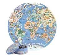 Puzzle 1000 Pcs World Map 4In1 Bopster Jigsaw Hobby Craft Toy Gift Top Quality