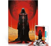 Puzzle 1000 Piece Adult black robe messenger Made of wood for age 14+ Family Fun It is ideal as a gift for the whole family。size：50x75cm/19.68x29.52inch