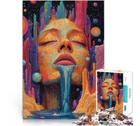 Puzzle 1000 Piece Adult Queen of the Galaxy Made of wood for age 14+ Hand Speed Race Christmas Birthday Gifts 。size：50x75cm/19.68x29.52inch