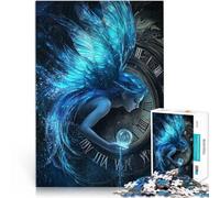 Puzzle 1000 Piece Adult “time angel” Made of cardboard，Suitable for ages 14 and up For Family Fun & Game Night Great gifts and toys 。size：26x38cm/10.24x14.96inch