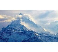 Puzzle 1000-piece puzzle for adults, Bzdthh, Mount Everest landscape, each piece is unique, pieces fit together perfectly 50x70CM