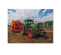 Puzzle 1000 Piece，Tractor Field，Challenge Game for Adults，Impossible Jigsaw Puzzles 1000 Piece Educational Game Puzzle Gifts 1000 pcs（75x50cm）-R88
